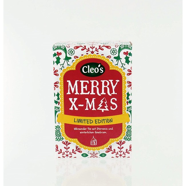 Cleo's Merry X-Mas Bio Tee (18 Beutel)