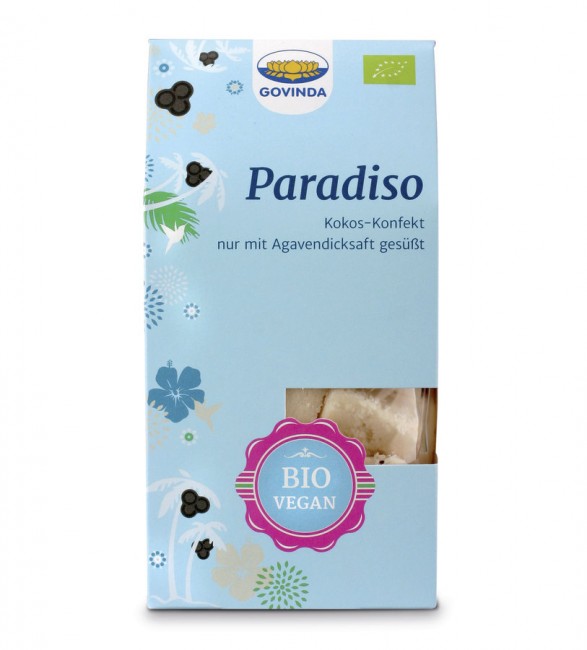 Paradiso Konfekt von Govinda - Kokos Rohkost - bio und vegan, glutenfrei