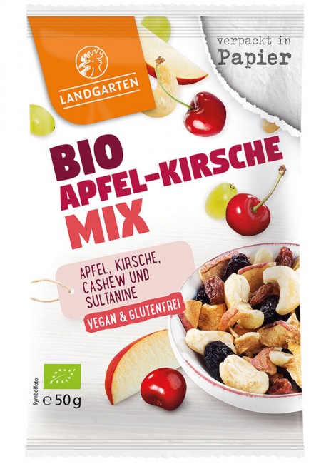Landgarten : *Bio Bio Apfel-Kirsche Mix 50g (50g)