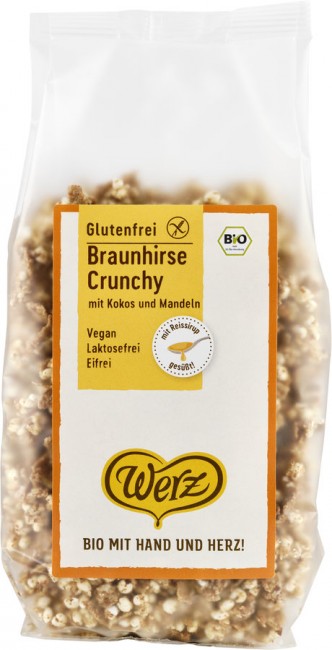 Werz Braunhirse Crunchy in Bio Qualität (250g)