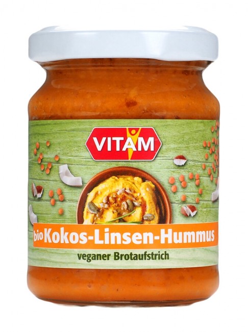 VITAM : *Bio Kokos Linsen Hummus (115g)