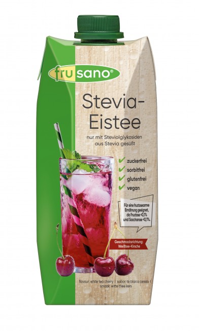 Frusano : Stevia-Eistee Kirsche (500ml)