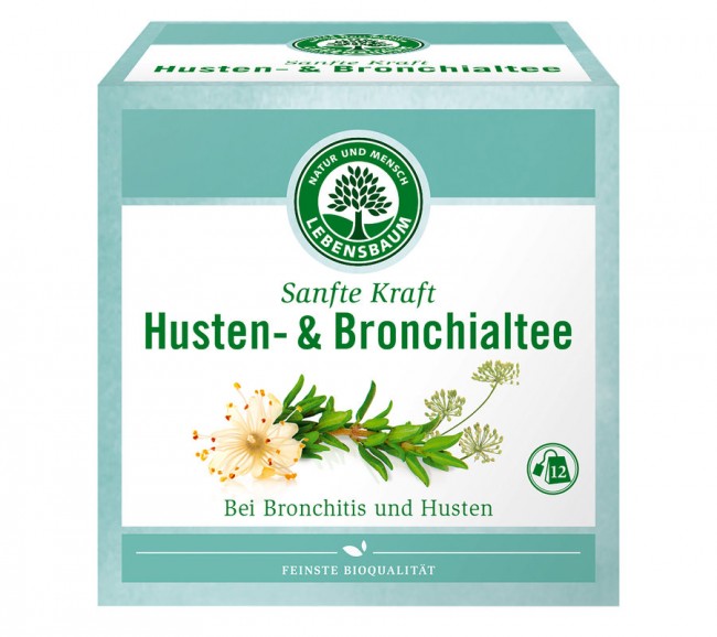 Lebensbaum : Sanfte Kraft - Husten- & Bronchialtee, bio (24g)