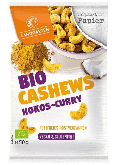 Landgarten : *Bio Bio Cashews Kokos-Curry 50g (50g)