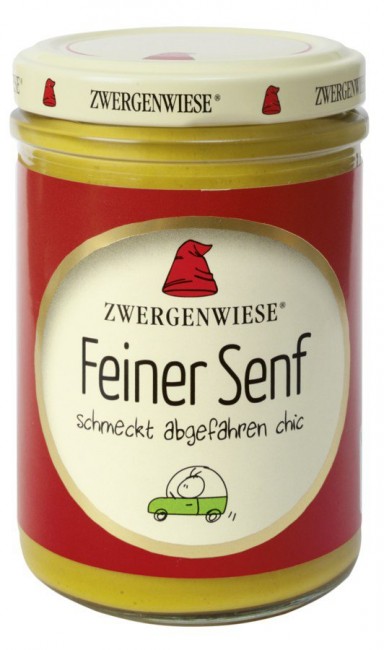 Zwergenwiese : Feiner Senf, bio (160ml)