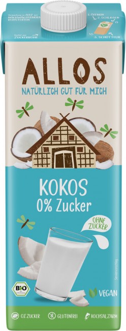 Allos : *Bio Kokos 0% Zucker Drink (1l)