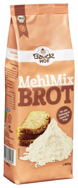 Bauckhof : Brot Mehl-Mix, glutenfrei, bio (800g)
