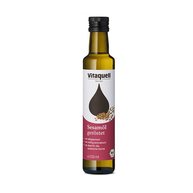 Vitaquell : Sesam-Öl geröstet, bio (250ml)
