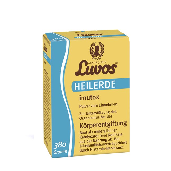 Luvos Heilerde imutox Pulver 380g bei Histaminintoleranze