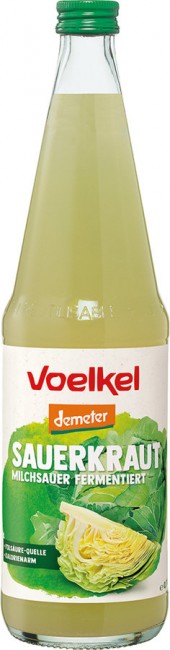 Sauerkrautsaft in Demeter Qualität von Voelkel (700 ml)