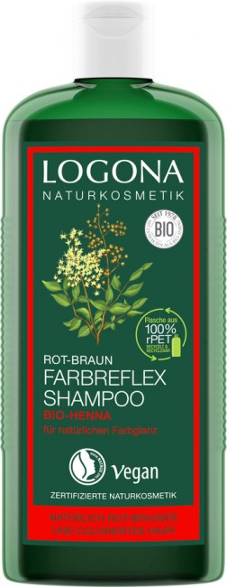 Logona : Farbreflex Shampoo Henna, bio (250ml)**