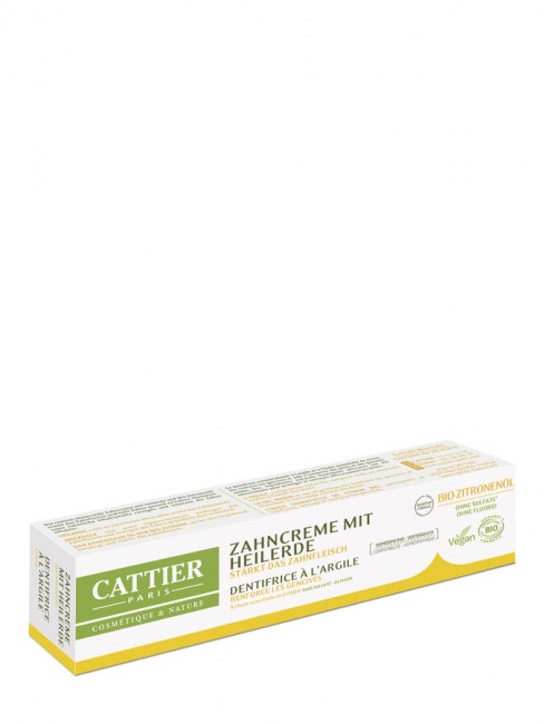 Cattier : Heilerde Zahncreme Zitrone (75ml)