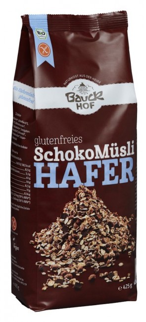 Bauckhof : glutenfreies Hafer Müsli Schoko, bio (425g)