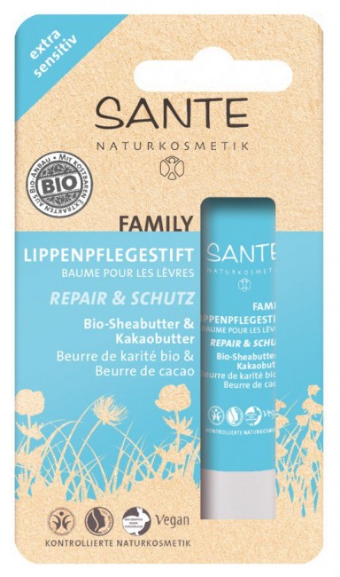 Sante : Family Lippenpflegestift extra sensitiv, bio (4,5g)