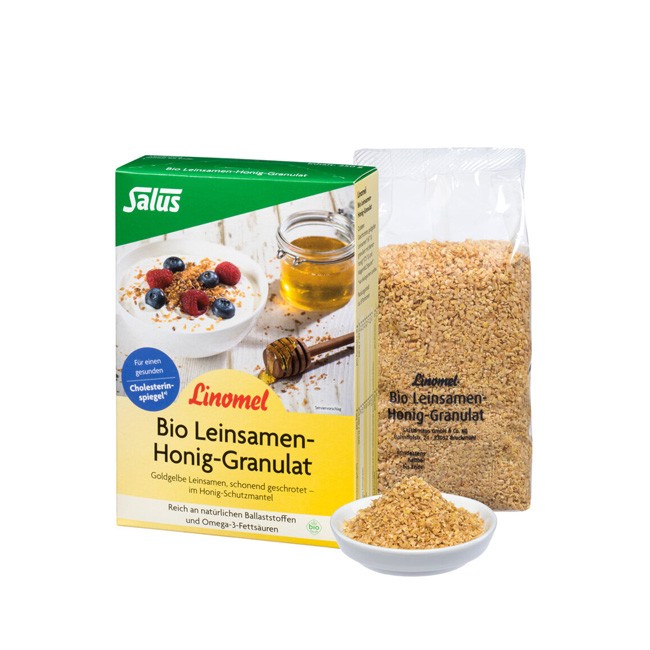 Salus : Linomel® Leinsamen-Honig-Granulat, bio (250g)