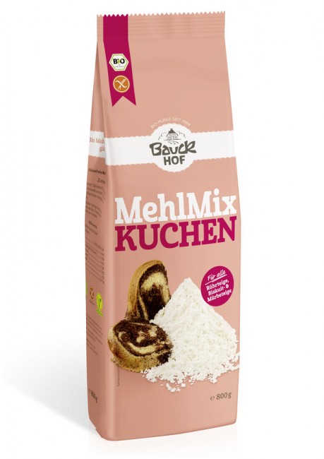 Bauckhof : Kuchen Mehl-Mix, glutenfrei, bio (800g)