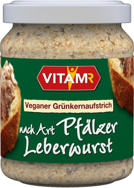 Vitam veganer Brotaufstrich "Wie Pfälzer Leberwurst grob" 120g - bio