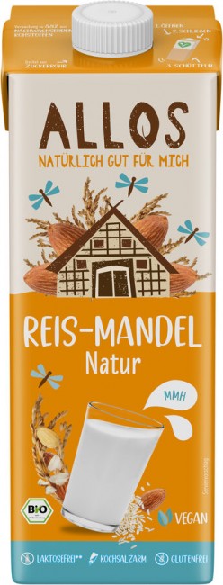 Allos : *Bio Reis-Mandel Natur Drink (1l)