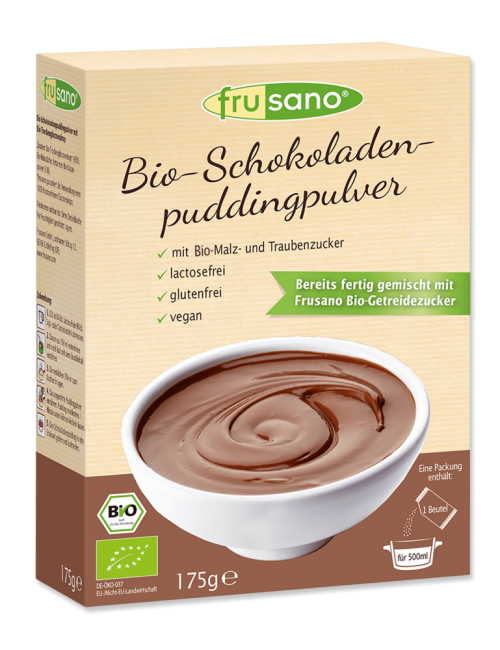 Frusano : Schokoladenpuddingpulver, bio (175g)