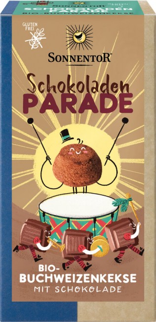 Sonnentor : *Bio Schokoladen-Parade Kekse, Packung (100g)