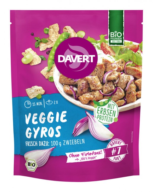 Davert : Veggie-Gyros, bio (68g)