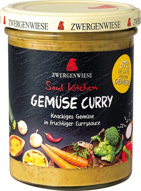 Zwergenwiese : Soul Kitchen Gemüse Curry, bio (370ml)