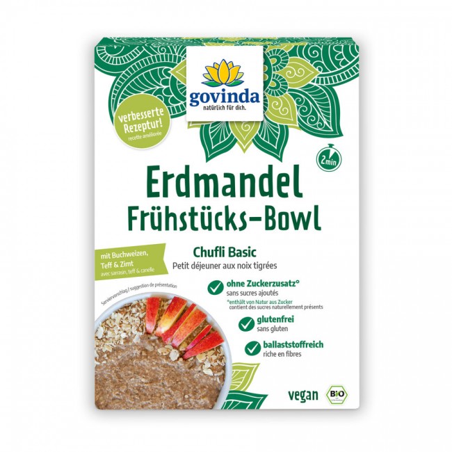 Govinda : *Bio Erdmandel-Frühstücks-Bowl - Chufli Basic (500g)