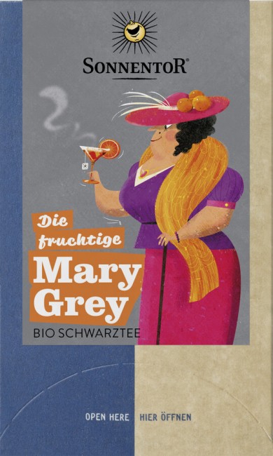 Sonnentor : *Bio Die fruchtige Mary Grey Tee, Doppelkammerbeutel (27g)