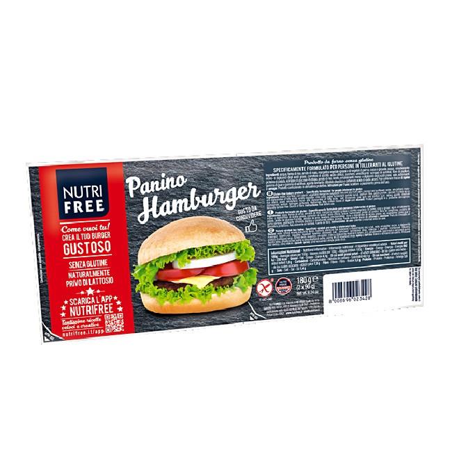 Hamburger Buns glutenfrei - Nutrifree Brötchen (2 Stück)