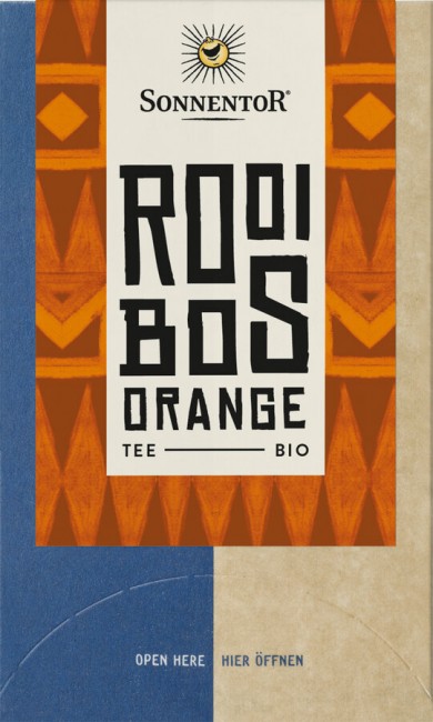 Sonnentor : *Bio Rooibos Orange Tee, Doppelkammerbeutel (32,4g)