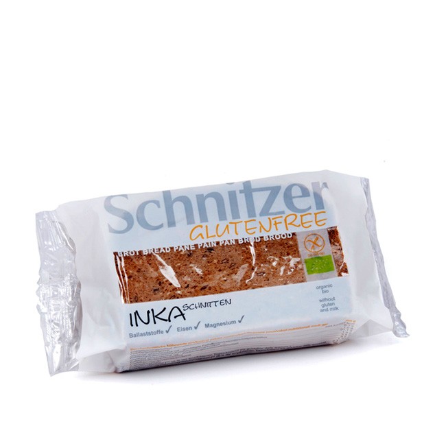 Schnitzer bio Inka Schnitten glutenfrei mit Amaranth und Buchweizenvollkornmehl 250g