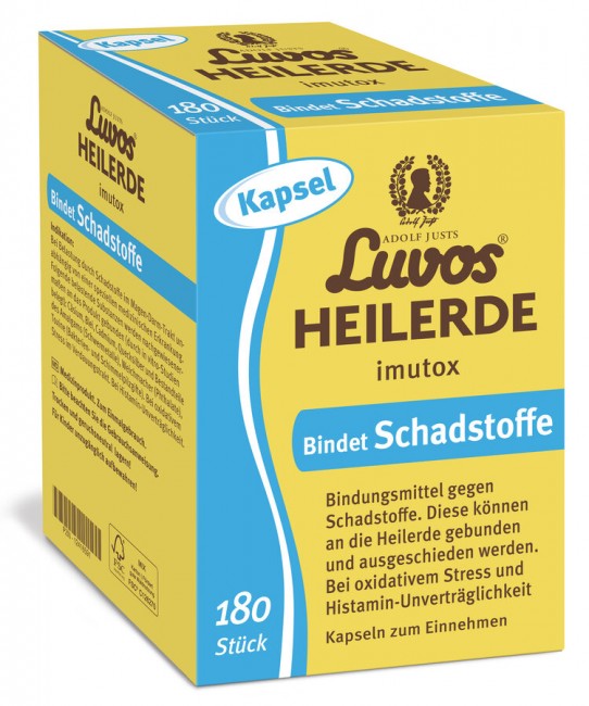 Luvos : Luvos-Heilerde imutox Kapseln (180St)