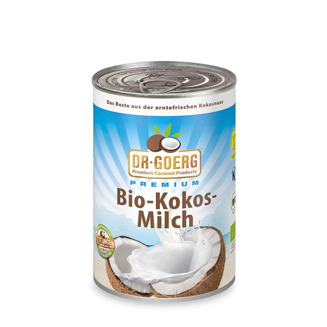 Bio Kokosmilch (400ml) von Dr. Goerg in Premium Qualität