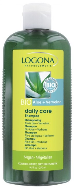 Logona : Shampoo Bio-Aloe + Verveine, bio (250ml)**