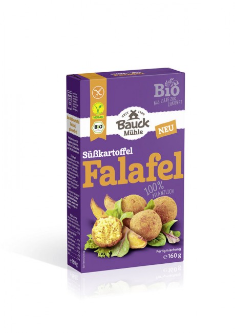 Bauck Mühle : *Bio Süßkartoffel Falafel bio gf (160g)
