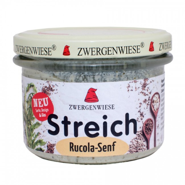 Zwergenwiese : Rucola-Senf Streich, bio (180g)
