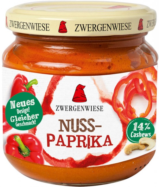 Zwergenwiese : *Bio Nuss-Paprika Aufstrich (200g)