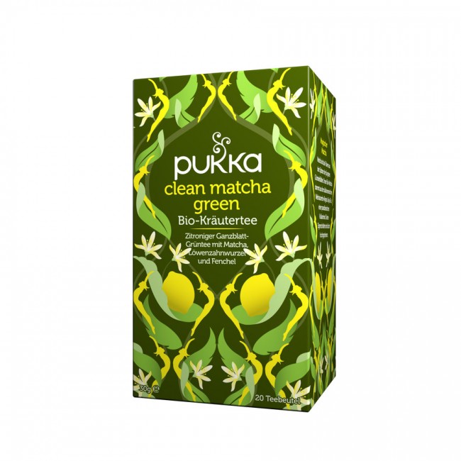 Pukka Clean Matcha Green Tee, bio (20 Teebeutel)