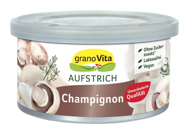 granoVita : Veganer Brotaufstrich Champignon (125g)