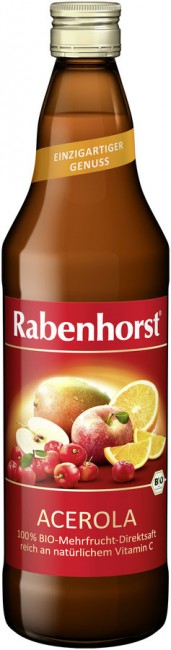 Rabenhorst : Acerola Mehrfrucht-Saft, bio (750ml)**