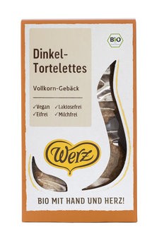 Werz : Dinkel-Vollkorn Tortelettes, bio (115g)