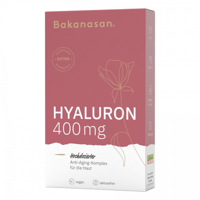 Bakanasan : Hyaluron 400 mg Kapseln (30St)