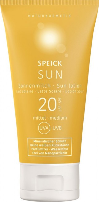 Speick : Sonnenmilch LSF 20, bio (150ml)**