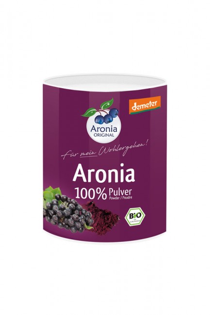 Aronia ORIGINAL : Aronia Pulver, demeter (100g)