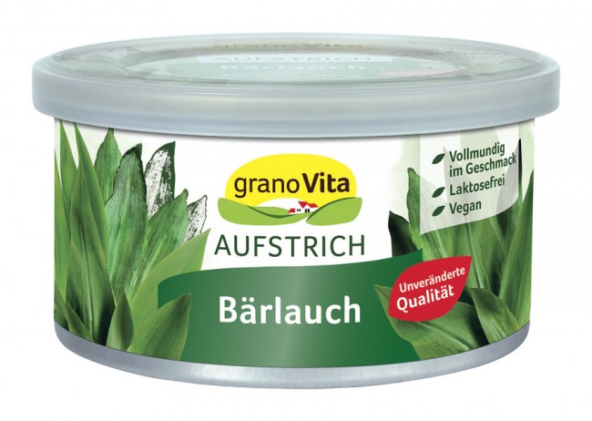 granoVita : Veganer Brotaufstrich Bärlauch (125g)