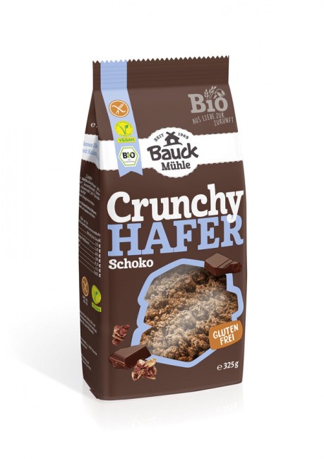 Bauck Mühle : *Bio Hafer Crunchy Schoko gf Bio (325g)