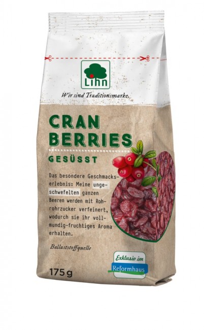 Lihn : Cranberries ganze Früchte (175g)