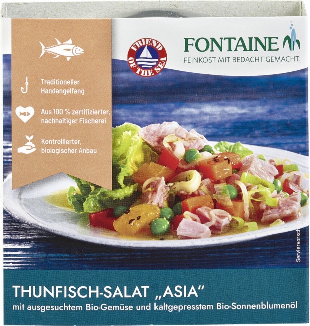 Fontaine : *Bio Thunfischsalat Asia (200g)