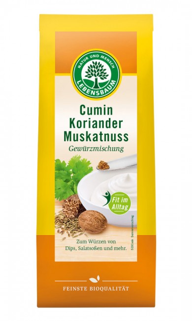Lebensbaum : Cumin Koriander Muskatnuss, bio (45g)
