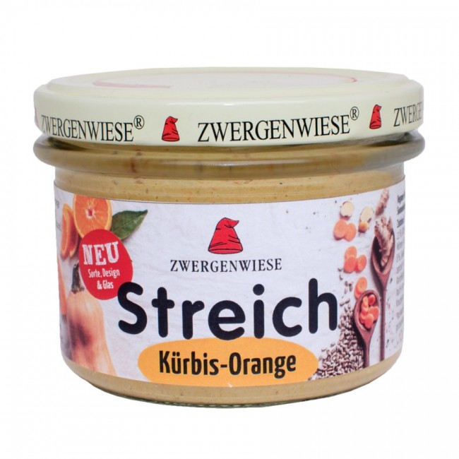 Zwergenwiese : Kürbis-Orange Streich, bio (180g)